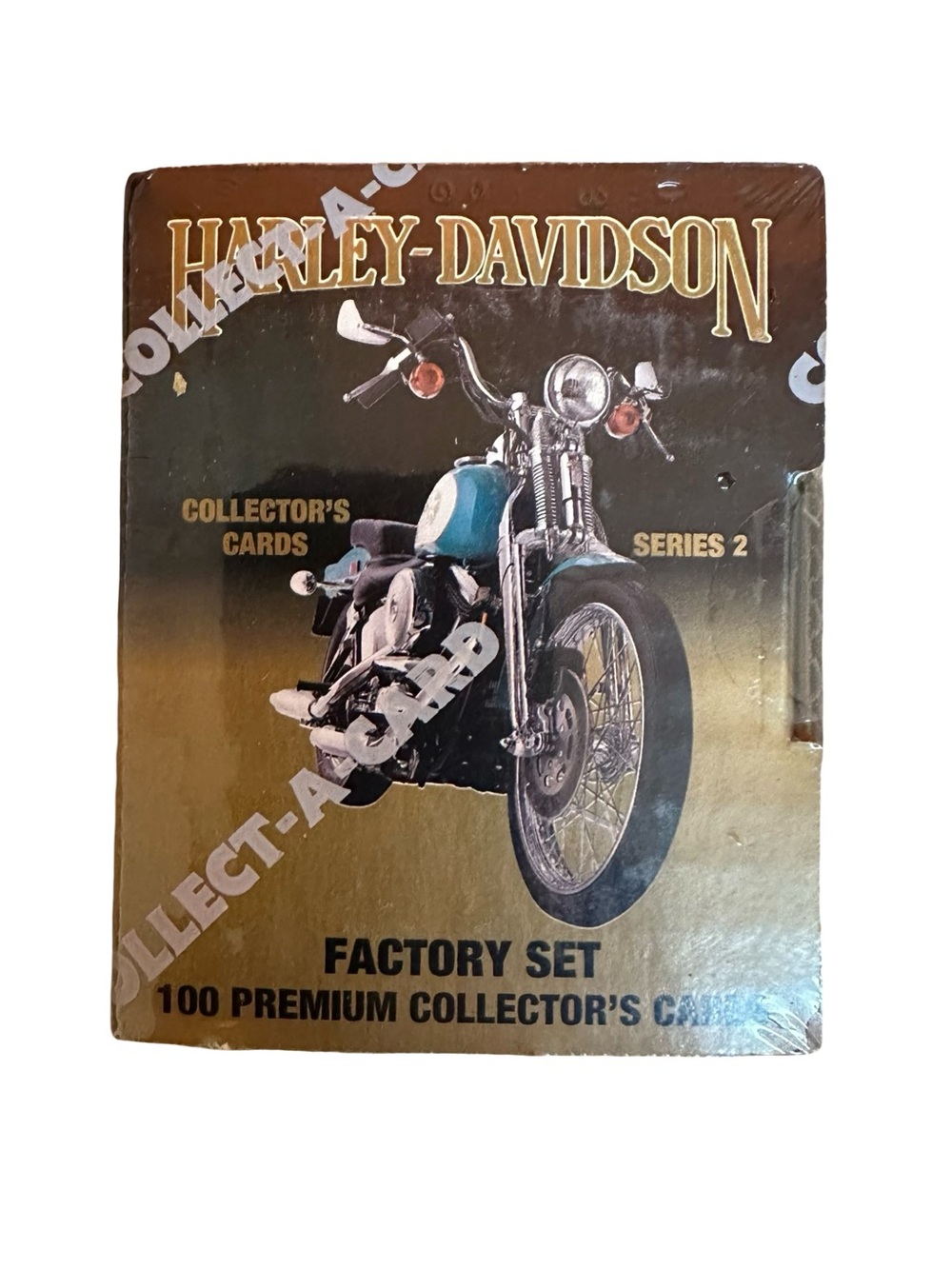 1992 Collect-A-Card Harley Davidson Series 2 Cards, 100-Card Factory Set (x6)